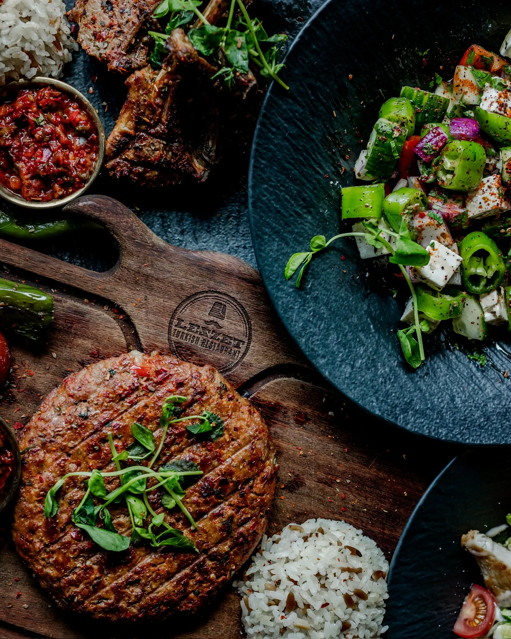 Lezzet restaurant interior